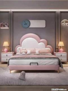 佛山大厂货，高质量仿真皮，实木床边，高密度海绵，带实木床板，全新包装，特价处理 - 巴中28生活网 bazhong.28life.com