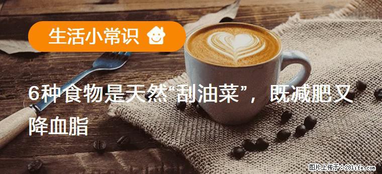 【生活小常识】6种食物是天然“刮油菜”,既减肥又降血脂 - 巴中生活资讯 - 巴中28生活网 bazhong.28life.com